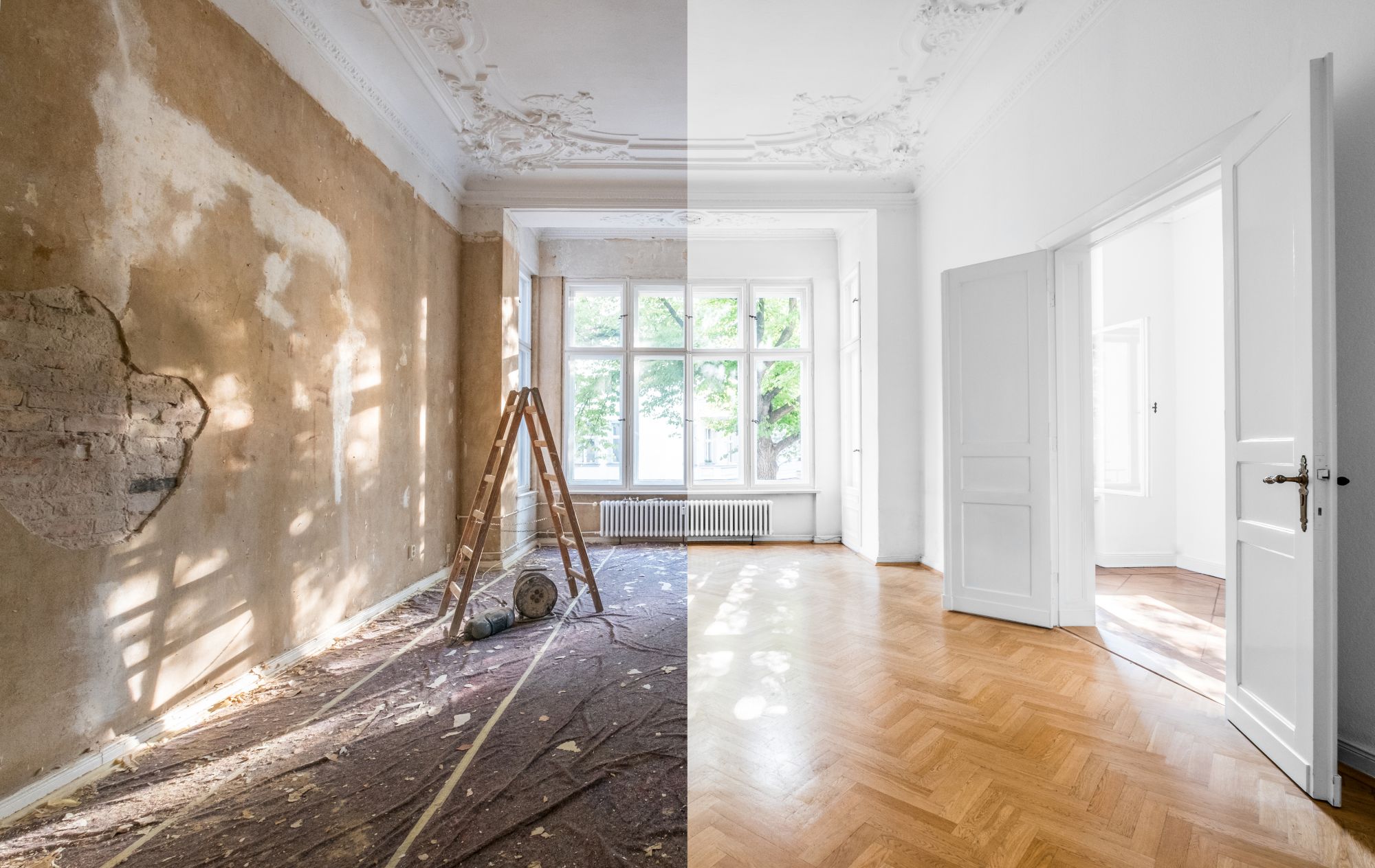 Renovatie voor en na